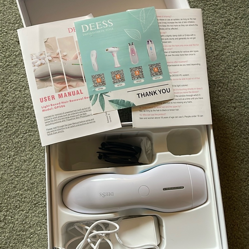 At home laser hair removal